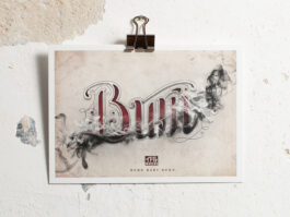 Burn | Postkarte Medium