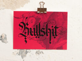 Bullshit [Pink] | Postkarte DIN A6