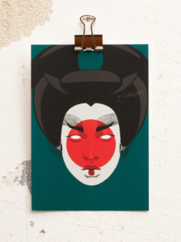 Geisha | Postkarte DIN A6