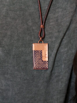 Platine Anhänger Violett