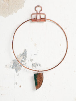 Antike Buchseite Anhänger