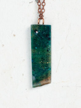 Antike Buchseite Anhänger