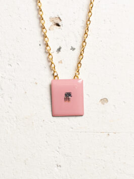 Light Pink Minimalist IT Anhänger