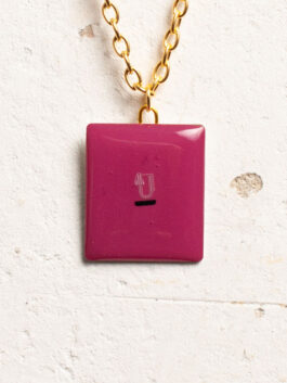 Pink Minimalist IT Anhänger