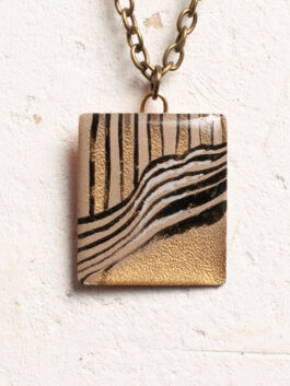 Miniatur Brush Artwork Anhänger