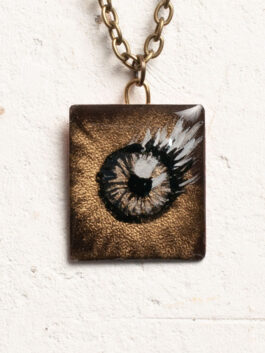 Miniatur Brush Artwork Anhänger