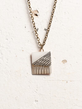 Miniatur Brush Artwork Anhänger