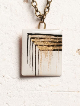 Miniatur Brush Artwork Anhänger