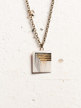 Miniatur Brush Artwork Anhänger