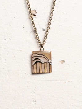 Miniatur Brush Artwork Anhänger