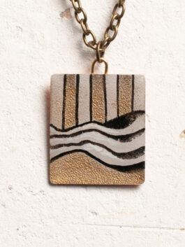 Miniatur Brush Artwork Anhänger