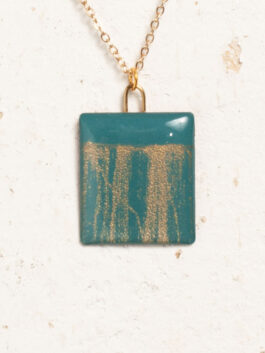 Petrol & Golddust Upcycling Anhänger