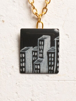 Miniatur Brush Artwork Anhänger