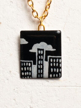 Miniatur Brush Artwork Anhänger