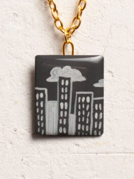 Miniatur Brush Artwork Anhänger