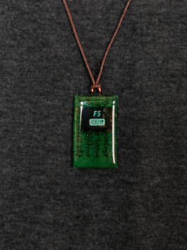 Antike Buchseite Anhänger