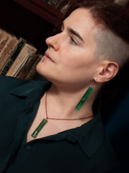 Antike Buchseite Anhänger