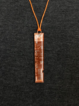 Platine Anhänger Orange