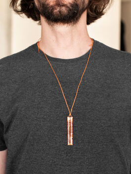 Platine Anhänger Orange