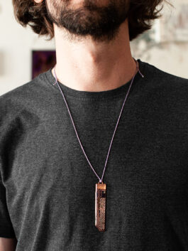 Platine Anhänger Violett