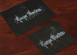 „Carpe Noctem“ handgeschriebene Kalligrafie